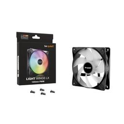 be quiet! Fan BL120 LIGHT WINGS LX 120mm PWM Retail