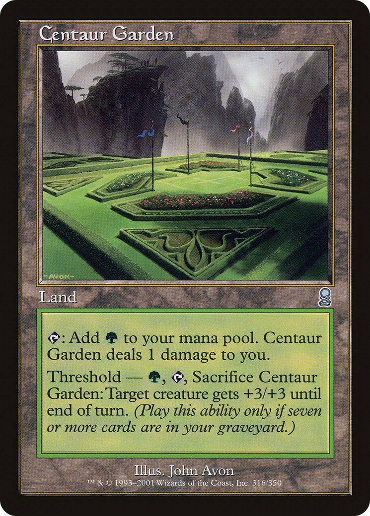 Centaur Garden (ODY-316) - Odyssey Foil