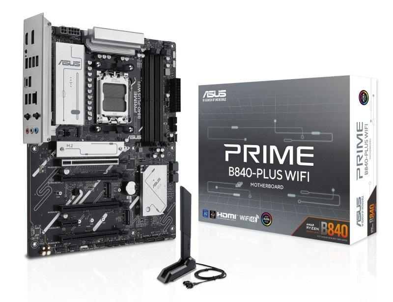 ASUS PRIME B840-PLUS WIFI B840 AM5 max.192GB DDR5 ATX Retail