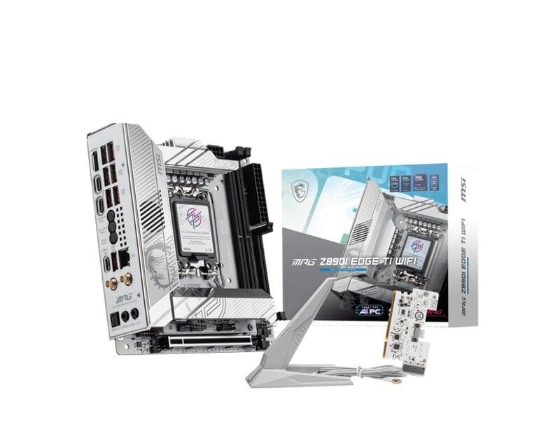 MSI MPG Z890I EDGE TI WIFI Z890 Socket1851 Max.128GB DDR5 Mini-ITX Retail