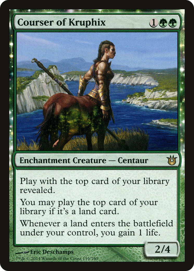 Courser of Kruphix (BNG-119) - Born of the Gods: (enchantment) Foil
