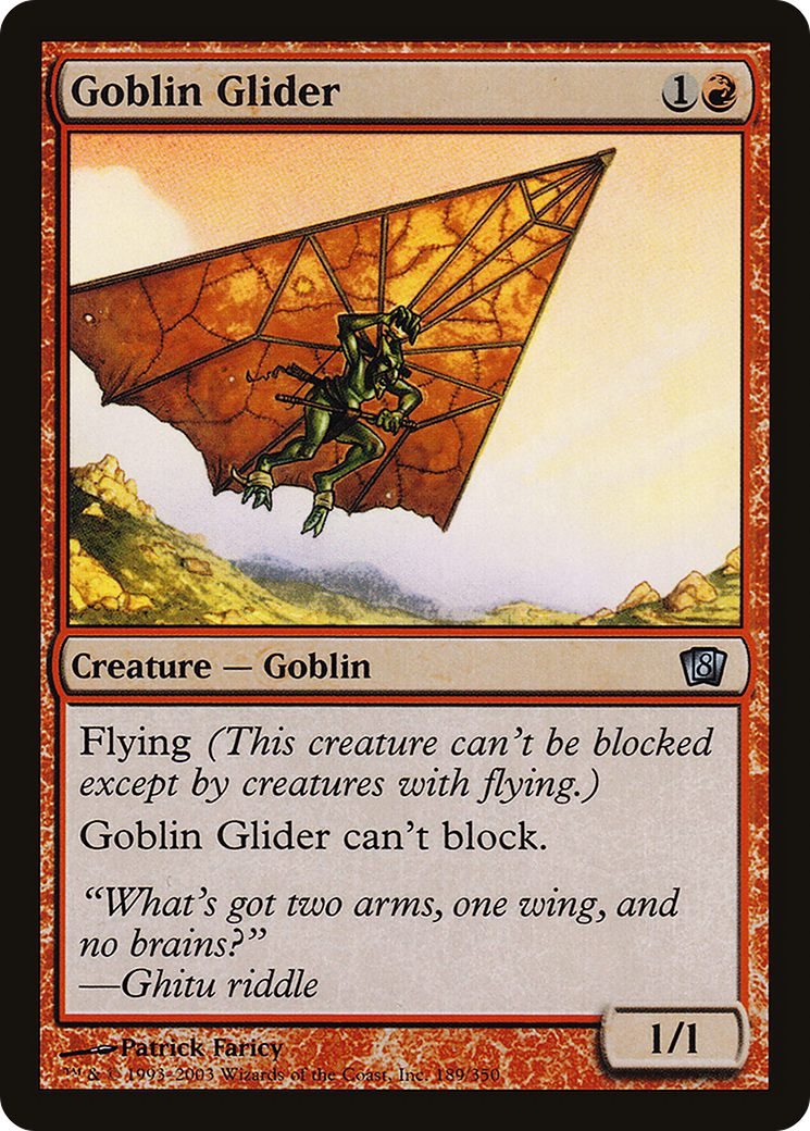 Goblin Glider (8ED-189★) - Eighth Edition Foil