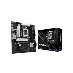 ASRock B860M-X B860 LGA1851 Max128GB DDR5 Micro ATX