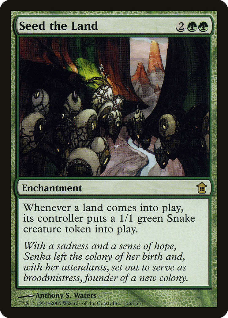Seed the Land (SOK-146) - Saviors of Kamigawa