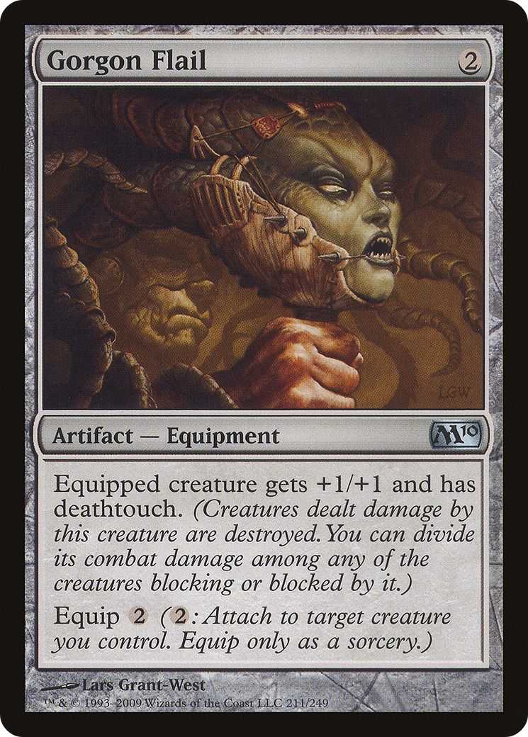 Gorgon Flail (M10-211) - Magic 2010 Foil