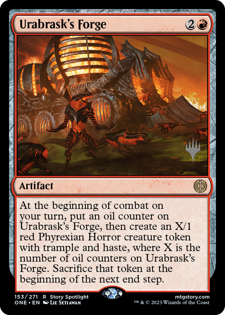 Urabrask's Forge (PPONE-153P) - Phyrexia: All Will Be One Promos