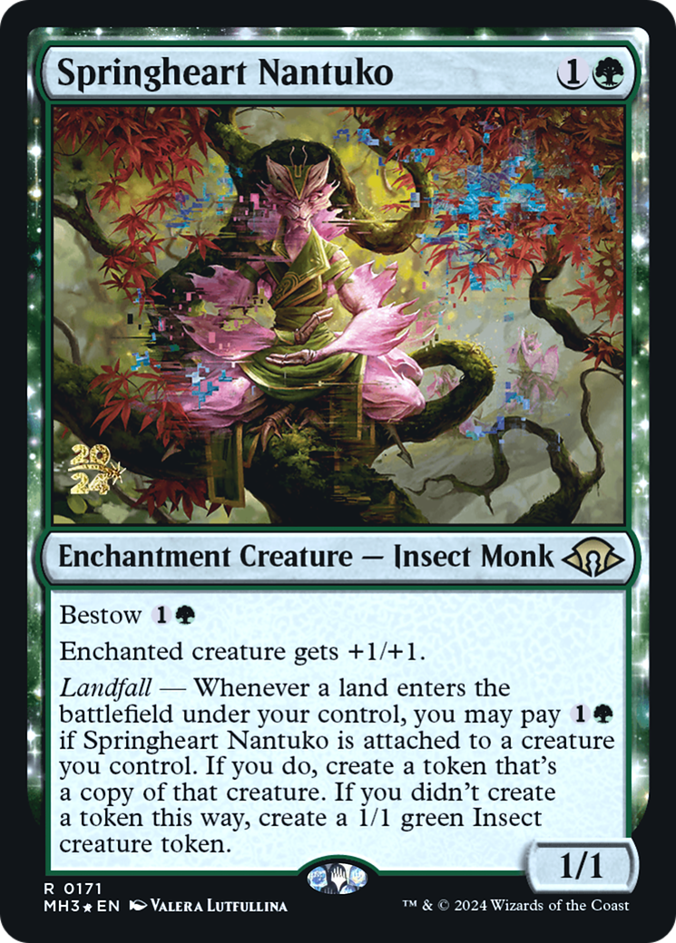 Springheart Nantuko (PRE-171S) - Modern Horizons 3 Promos Foil