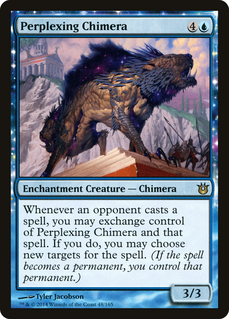 Perplexing Chimera (BNG-048) - Born of the Gods: (enchantment)