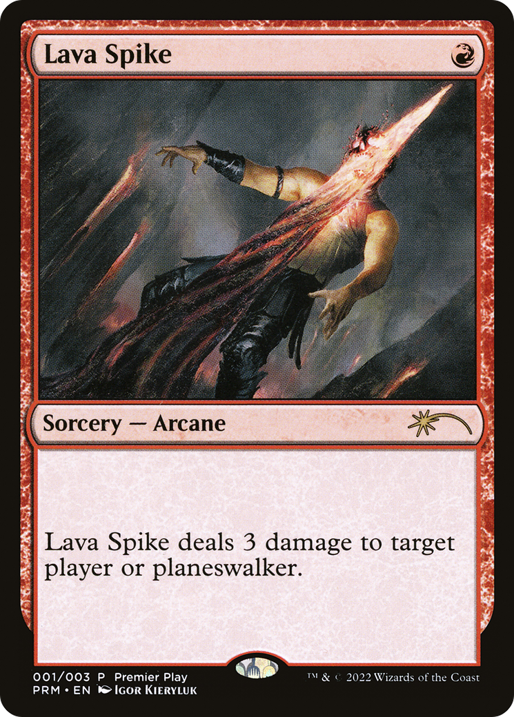 Lava Spike (PTP-2022-1) - Pro Tour Promos