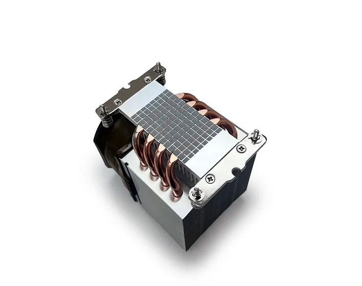 Dynatron A56 Aluminum Heatsink w Heat Pipes & Side Fan for Socket AM4 AM5