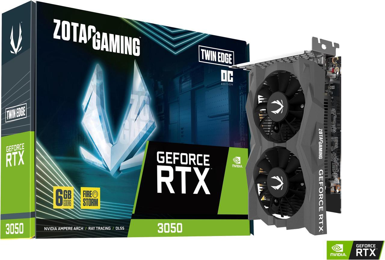 ZOTAC VCX ZT-A30510H-10L GeForce RTX 3050 6GB GDDR6 Twin Edge OC 96Bit PCIE