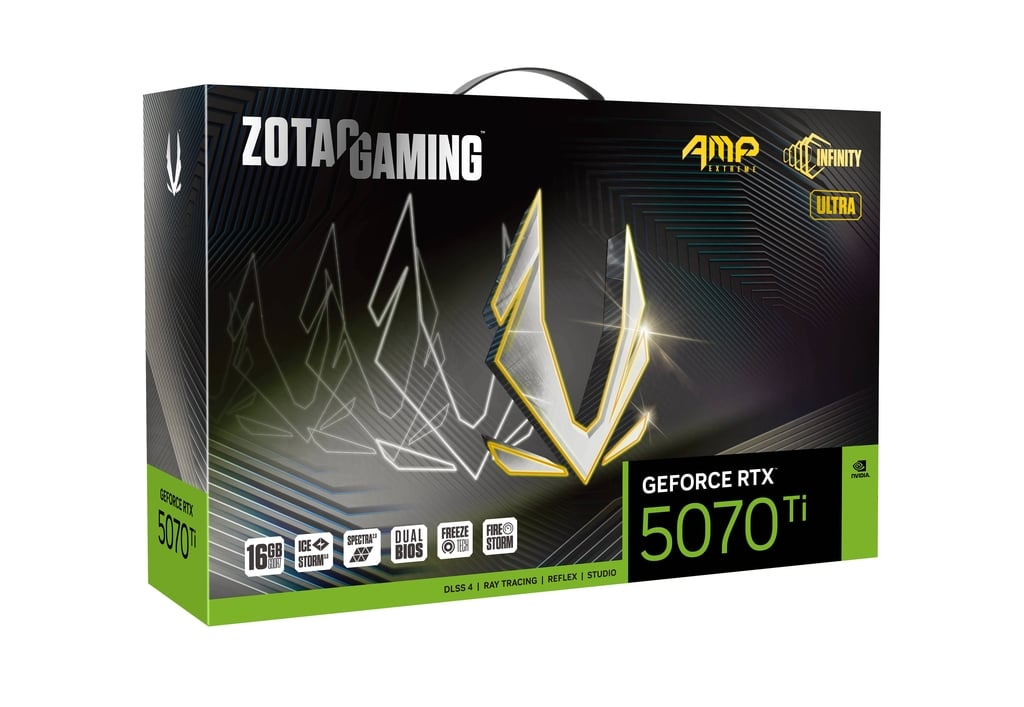 ZOTAC VCX ZT-B50710BU-10P GeForce RTX 5070 Ti AMP Extreme INFINITY ULTRA 16GB