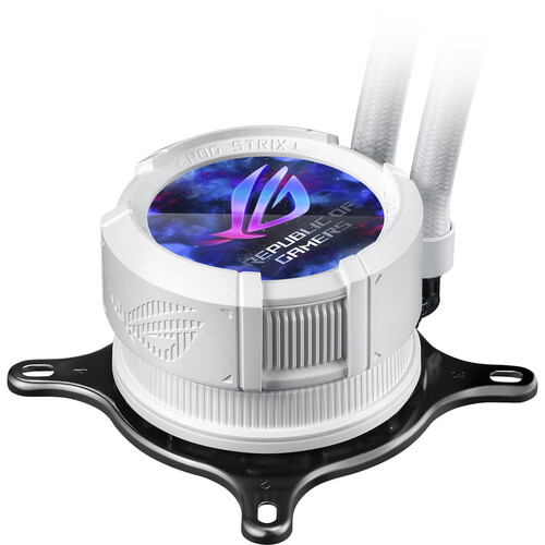 ASUS ROG STRIX LC III 360 ARGB LCD AIO CPU Liquid Cooler White