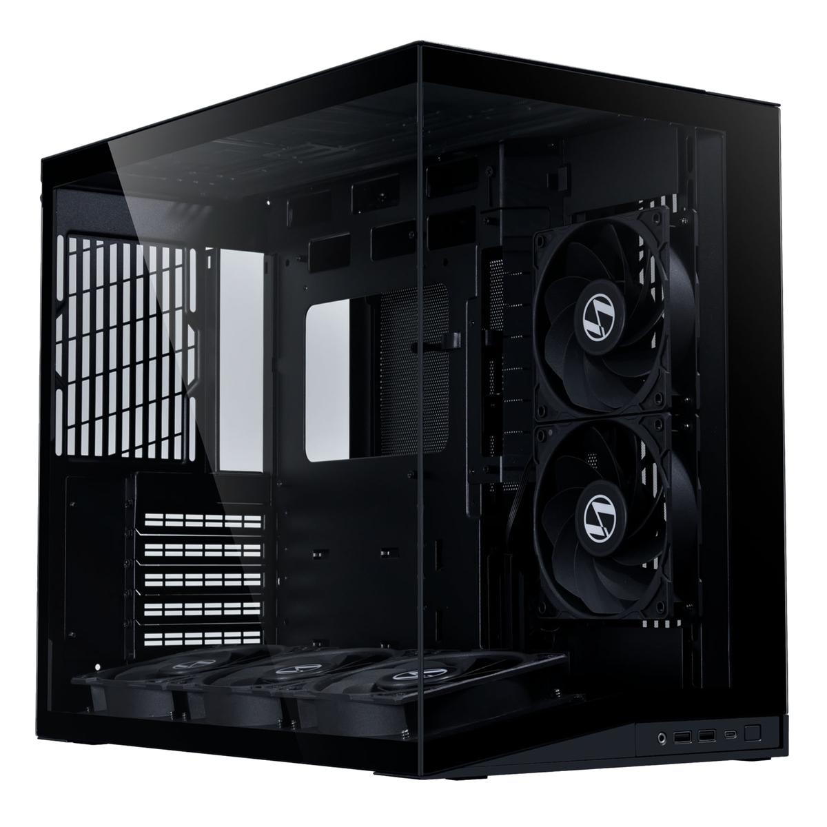 Lian-Li CS O11DMIV2FX Mini Tower Black 2x2.5SSD or 2x3.5HDD ATX MATX m-ITX