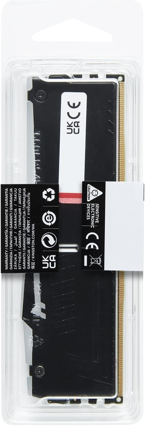 Kingston KF556C40BBA-16 16GB 5600MT s DDR5 CL40 DIMM FURY Beast Black RGB
