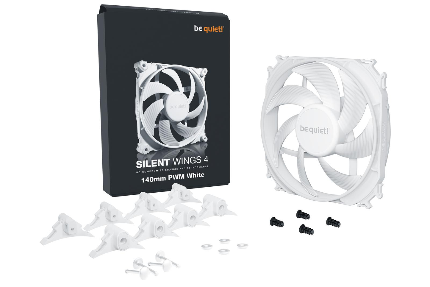 be quiet! BL116 Silent Wings 4 140mm PWM White