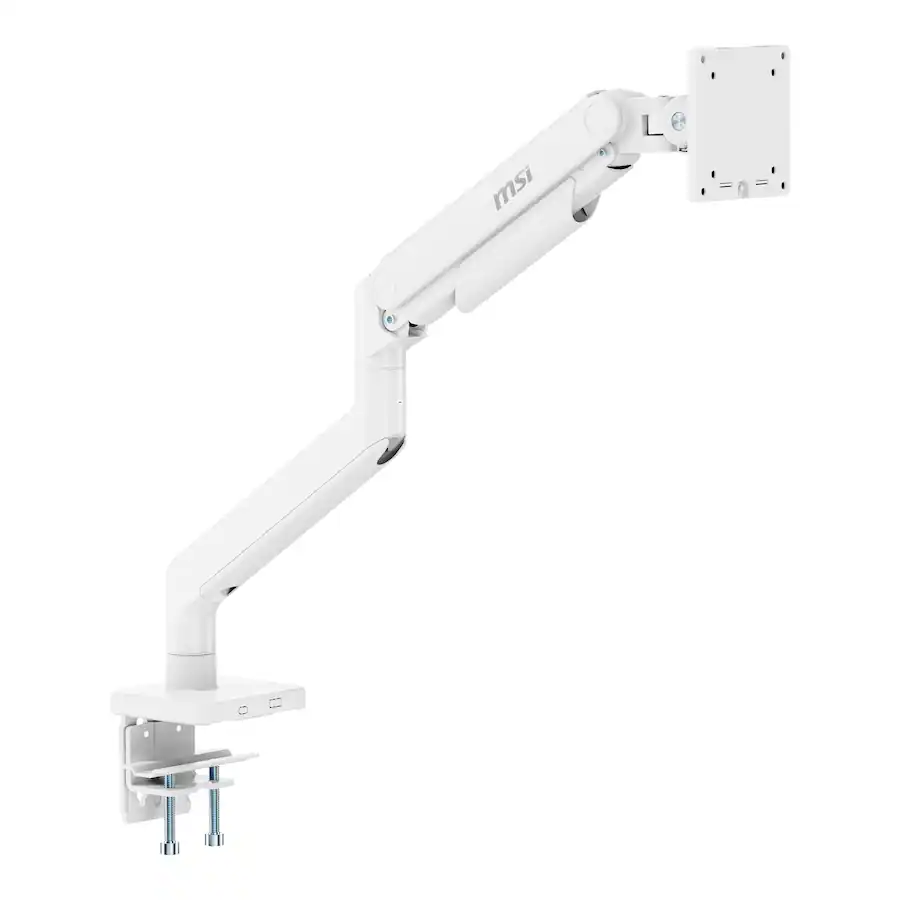 MSI MAG MT201W Premium Heavy Duty Single Monitor Stand Arm