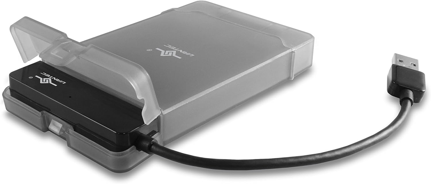 Vantec Accessory CB-STU3-2PB USB3.0 to 2.5 SATA Hard Drive Adapter with Case