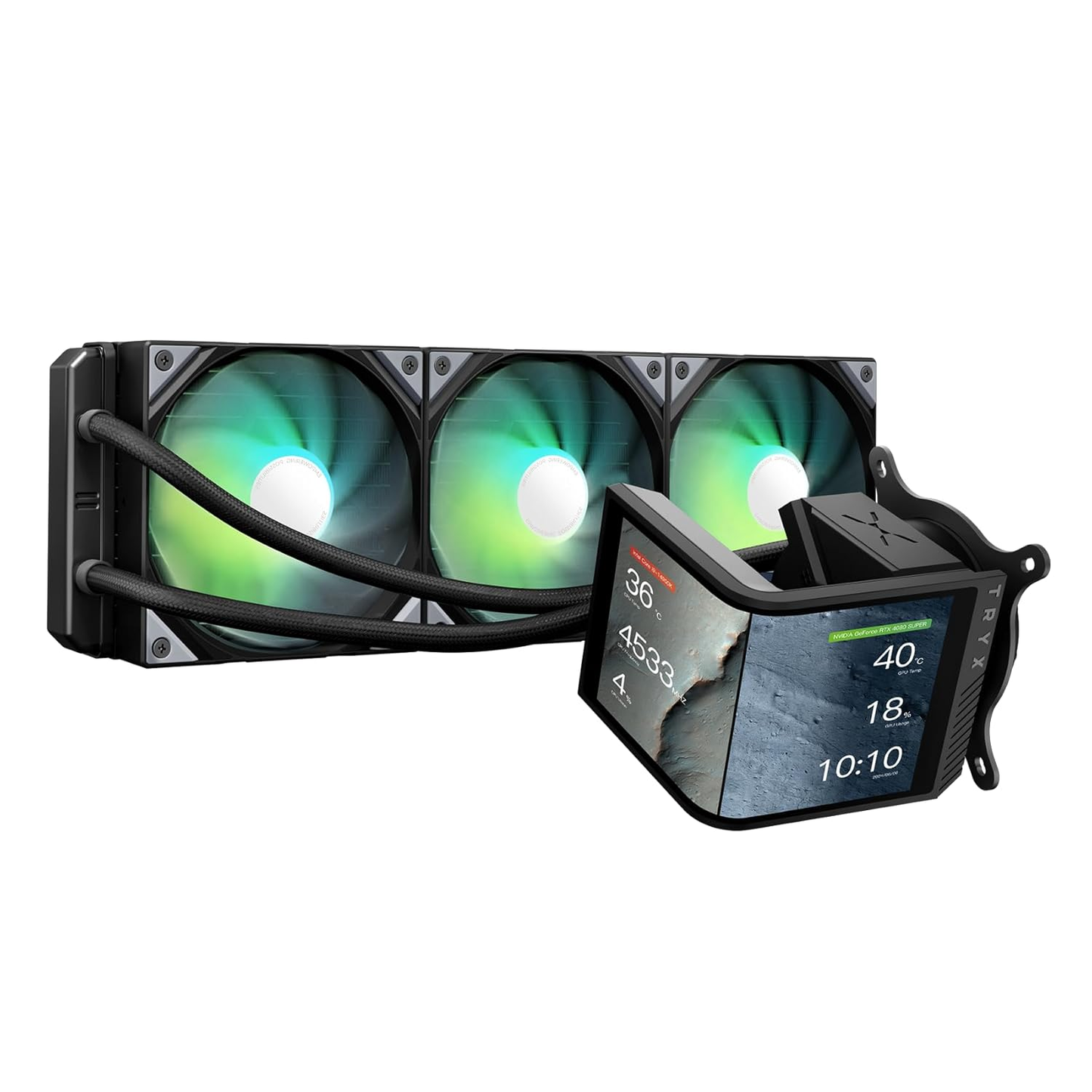 TRYX L-P360L-DM0M-SSW PANORAMA SE 360 w o fan SI Edition AIO Cooler White