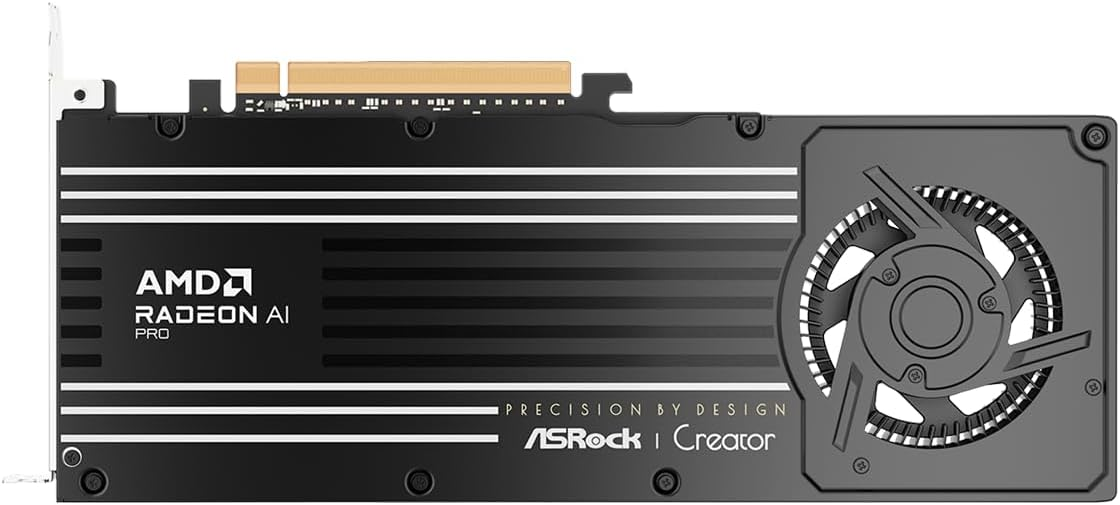 ASRock R9700 CT 32G Radeon AI PRO R9700 Creator 32GB 32G GDDR6 256B