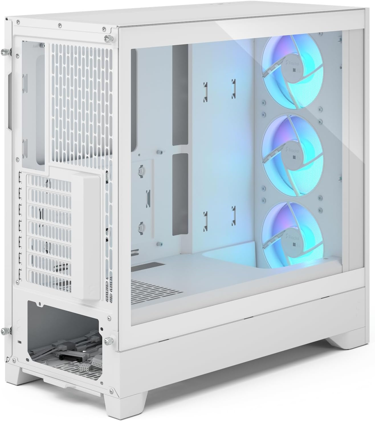 Fractal Design FD-C-POA2A-04 Pop 2 Air White RGB TG ATX Mid Tower