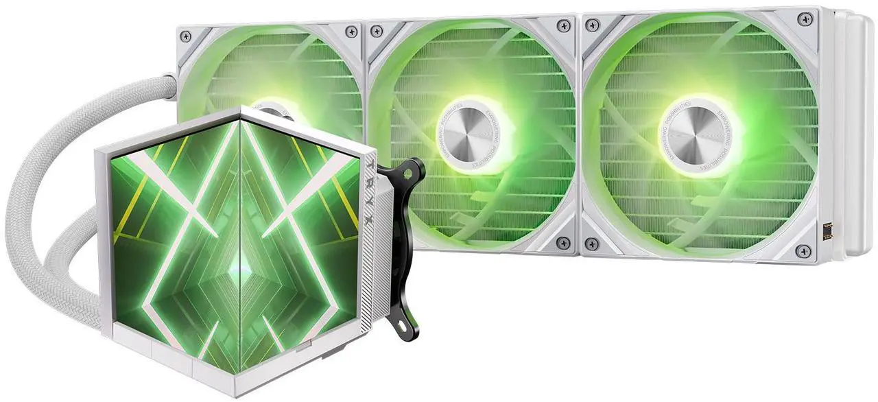 TRYX L-S360A-DM3M-G0W STAGE ARGB 360mm Liquid Cooler White