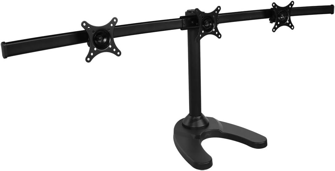 SIIG CE-MT1812-S2 Triple Monitor Desk Stand 13 to 27
