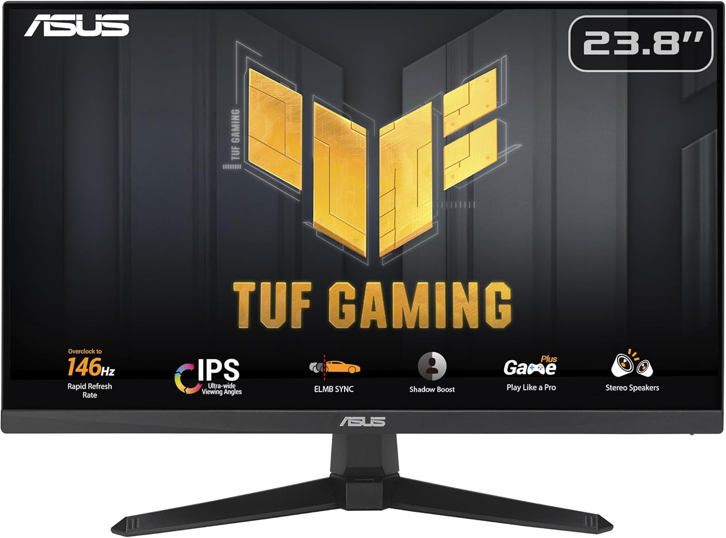 ASUS VG249QE5A 24 IPS FHD 1920x1080 16:9 1ms 146Hz DP HDMI Speaker