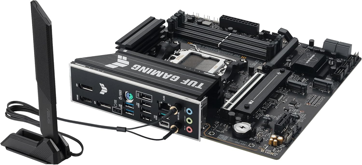 ASUS TUF GAMING B850M-E WIFI B850 AM5 Max256GB DDR5 micro-ATX