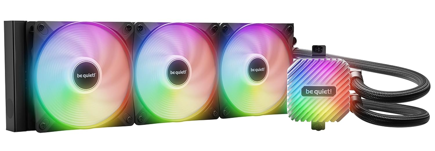be quiet! Fan BW032 Light Loop IO LCD 360mm Black Retail