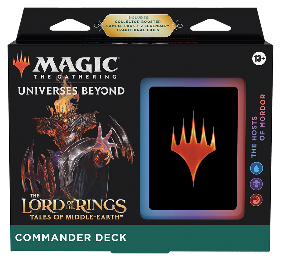 MTG LORD OF THE RINGS COMMANDER- THE HOSTS OF MORDOR