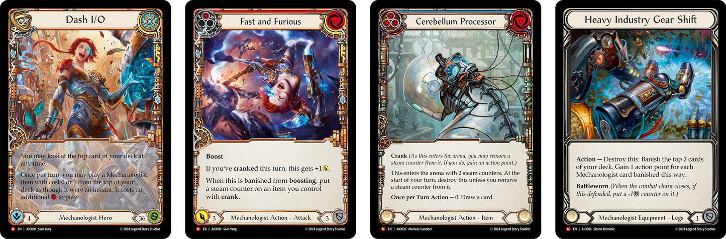 FLESH AND BLOOD ARMORY DECK DASH