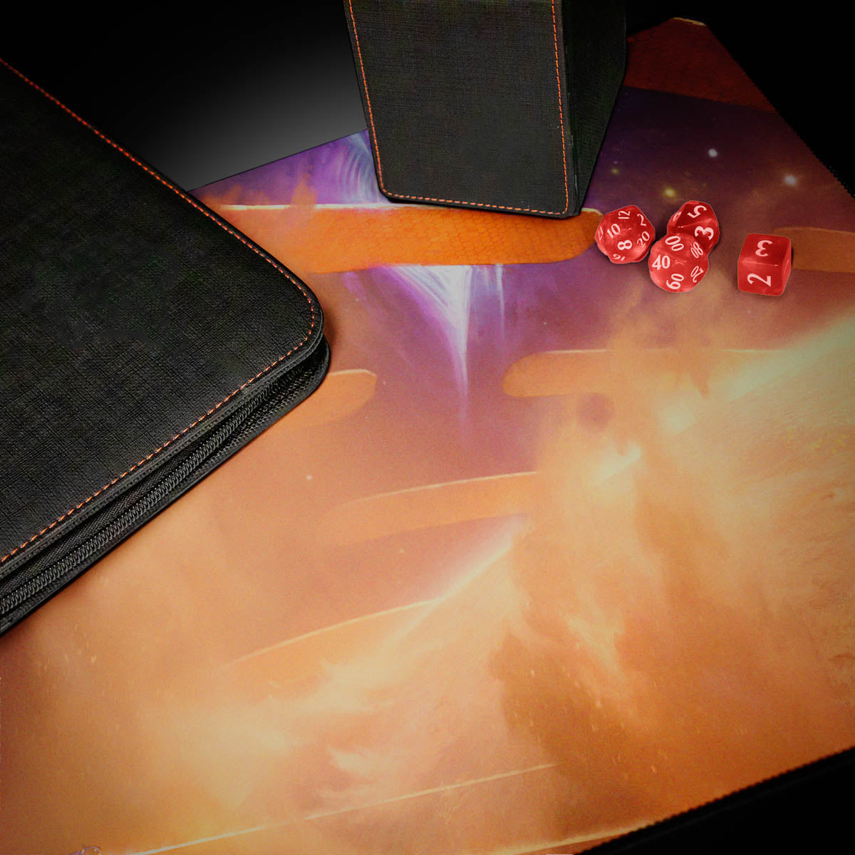 UP PLAYMAT MTG EDGE OF ETERNITIES MYTHIC LAND WHITE