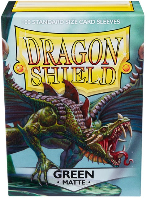DRAGON SHIELD SLEEVES GREEN 100CT