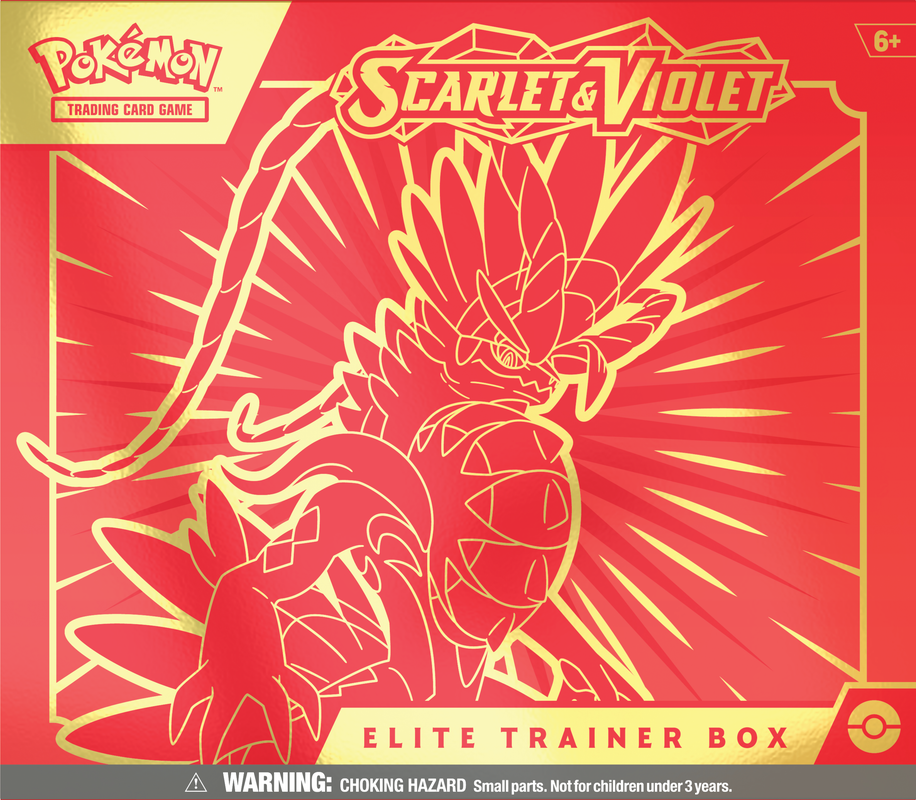 POKEMON SV1 SCARLET AND VIOLET ELITE TRAINER BOX (Koraidon)