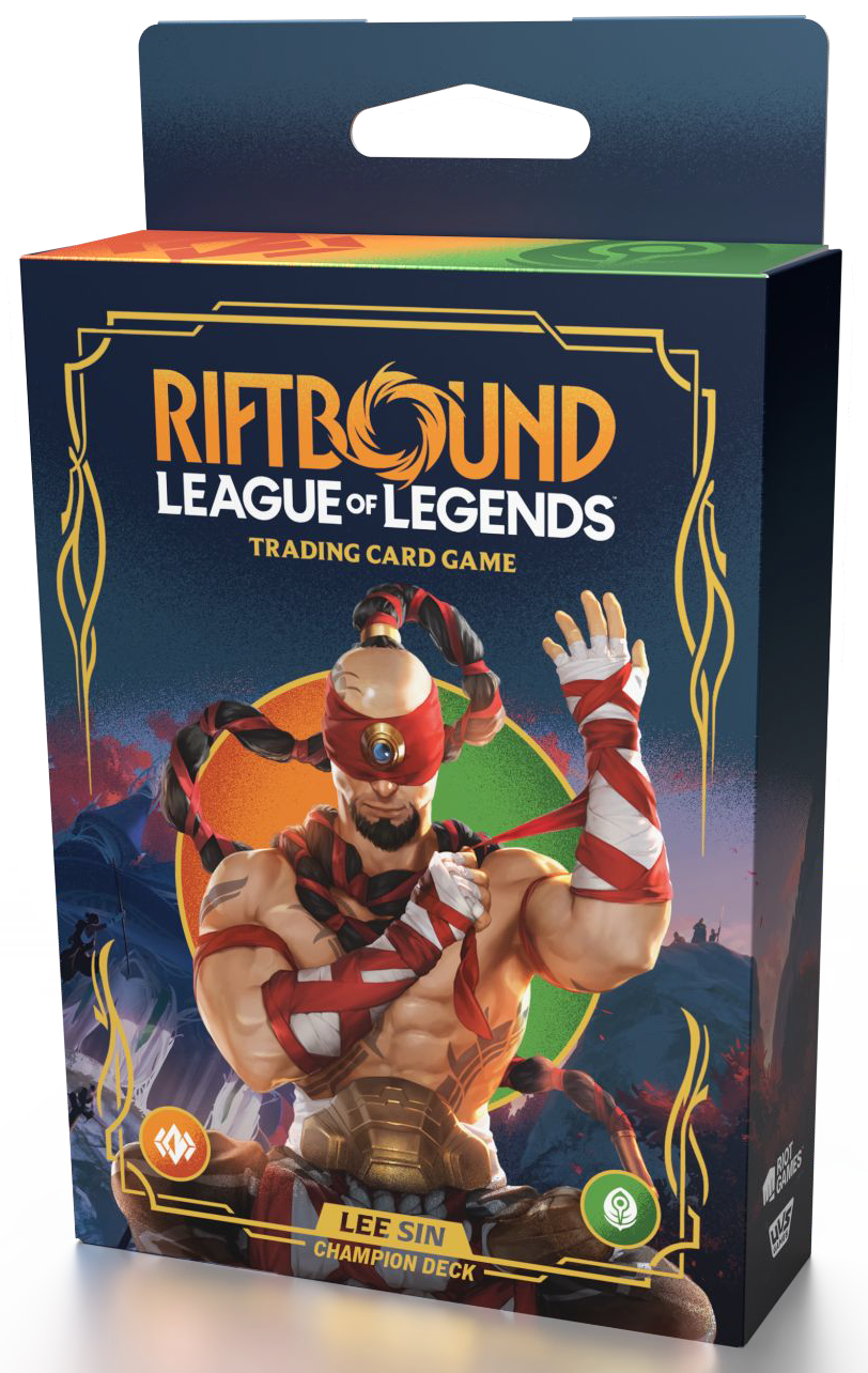 RIFTBOUND LEAGUE OF LEGENDS TCG ORIGINS CHAMPION DECK LEE SIN