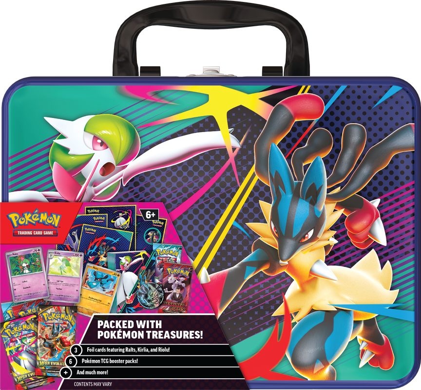 POKEMON COLLECTOR CHEST TIN 2025