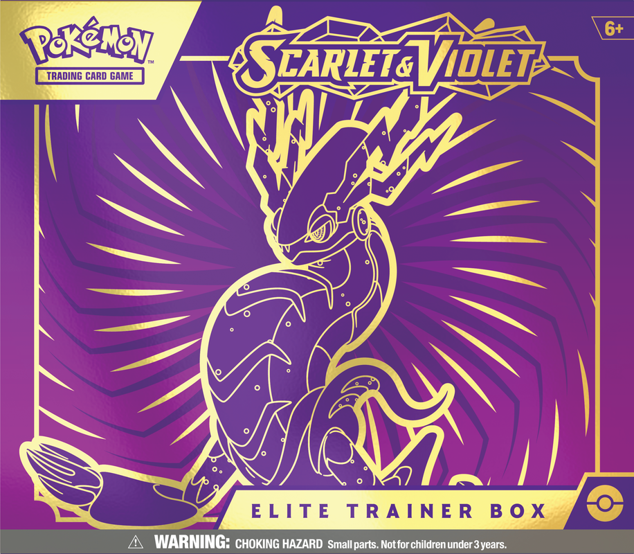 POKEMON SV1 SCARLET AND VIOLET ELITE TRAINER BOX (Miraidon)
