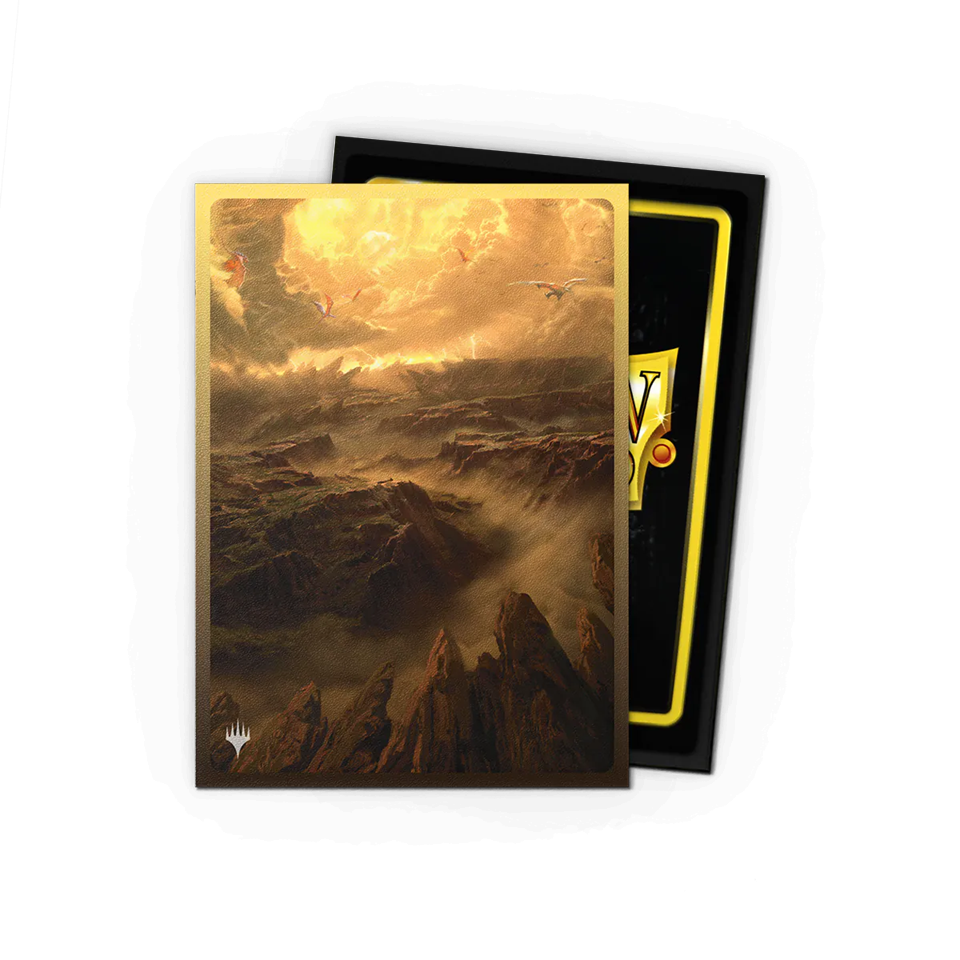 DRAGON SHIELD MAGIC THE GATHERING LANDFALL SERIES ARID MESA (50)
