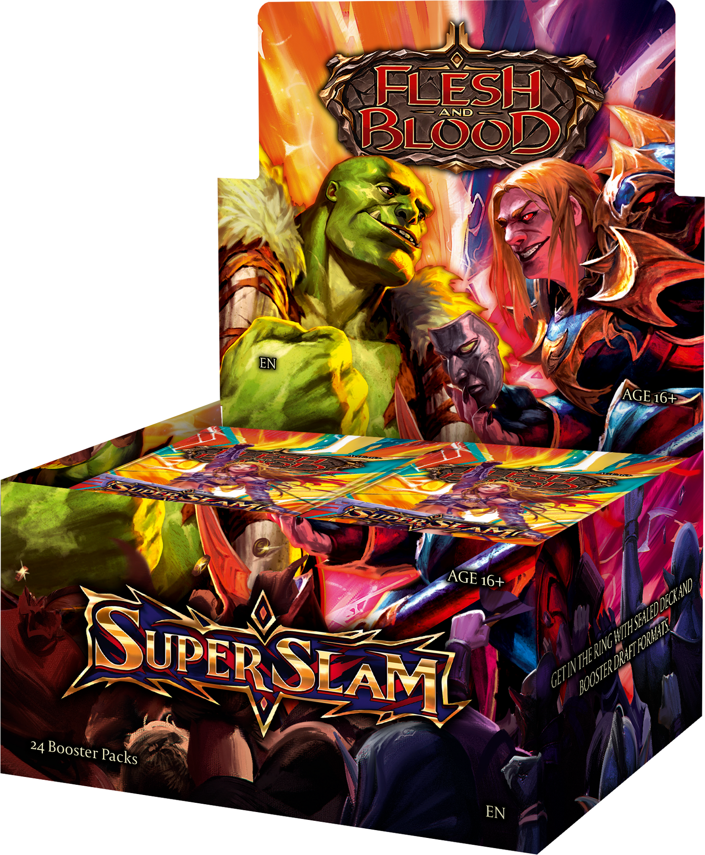 FLESH AND BLOOD SUPER SLAM BOOSTER DISPLAY
