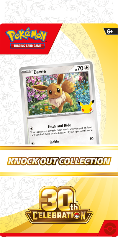 PRE ORDER- POKEMON 30TH CELEBRATION KNOCK OUT COLLECTION