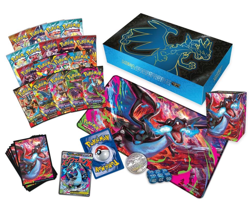 POKEMON CHARIZARD X EX ULTRA-PREMIUM COLLECTION BOX