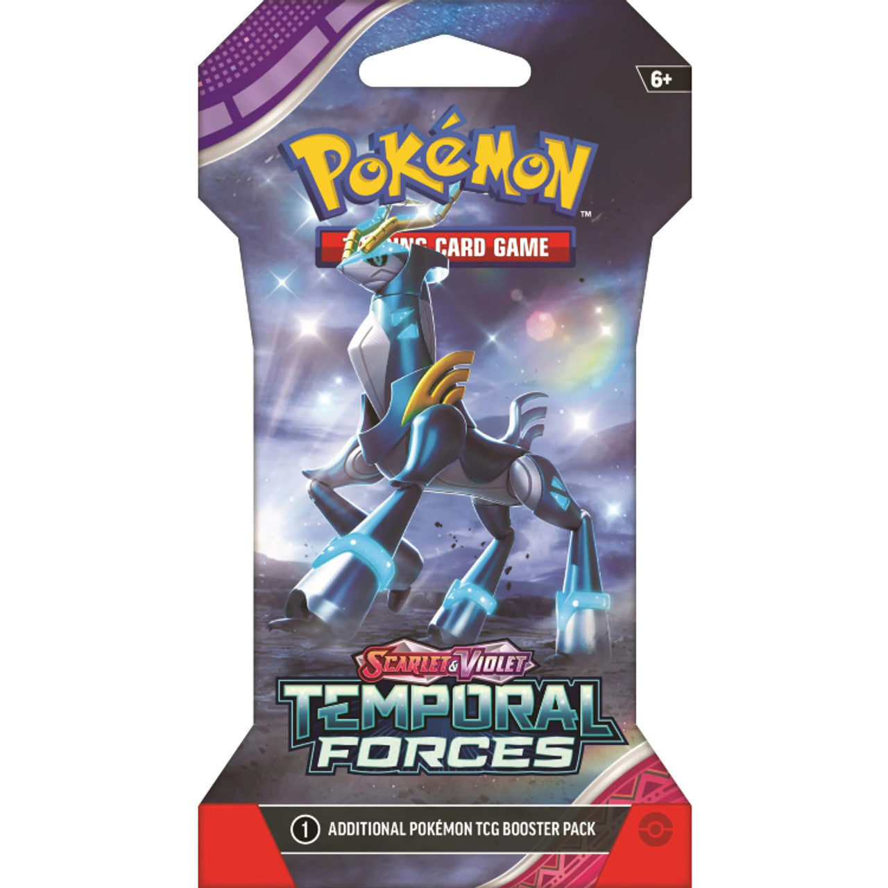 SLEEVED POKEMON SV05 TEMPORAL FORCES PACK