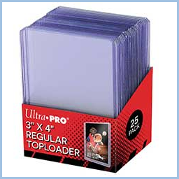 UltraPro TOPLOADER 3X4 REGULAR CLEAR Single
