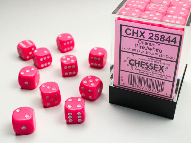 Chessex 36D6 12MM Dice Block