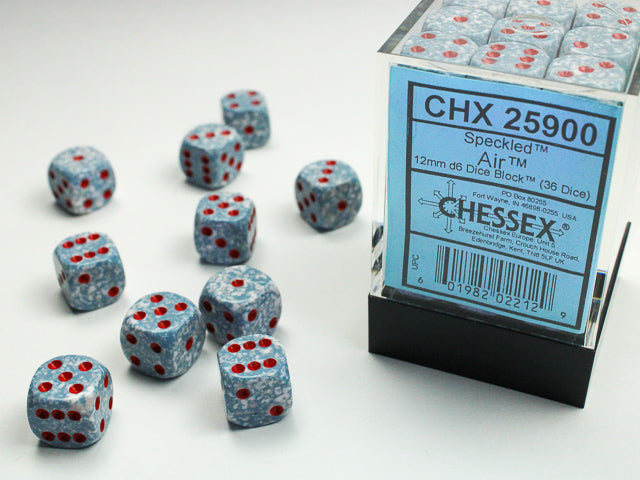 Chessex 36D6 12MM Dice Block