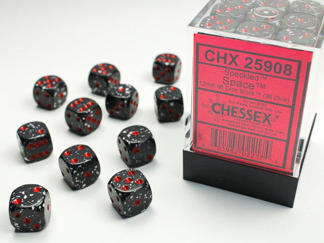 Chessex 36D6 12MM Dice Block