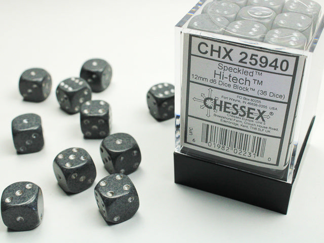 Chessex 36D6 12MM Dice Block