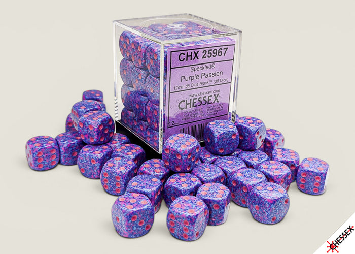 Chessex 36D6 12MM Dice Block