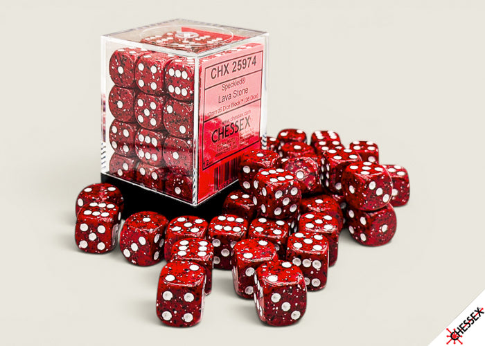 Chessex 36D6 12MM Dice Block
